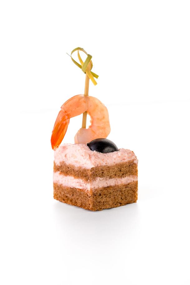 Клаб сэндвич с креветкой