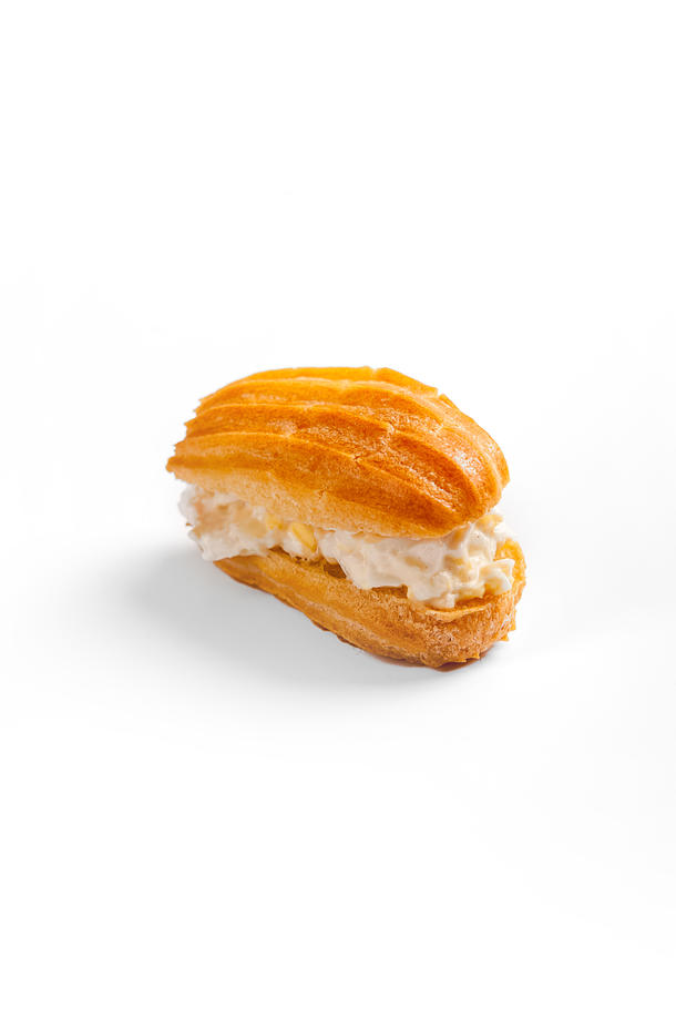 Мини эклер с креветкой и крилем