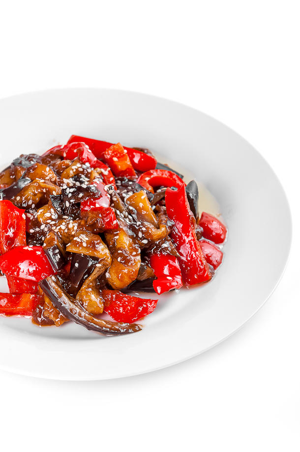 Баклажаны в азиатском стиле Баклажаны в азиатском стиле