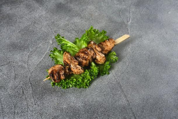 Мини-шашлычок из курочки гриль