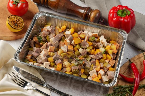 Мясной с печёным картофелем