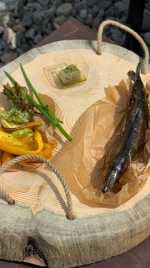 Запеченный куриный рулет с сыром