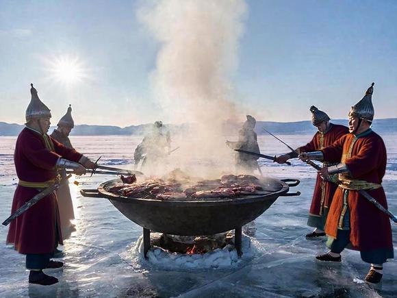 Доставка блюд и напитков на 130 персон в Иркутске