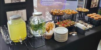 Кофе-брейк с обслуживанием на 25-30 персон