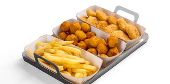 Фуршетное меню с бургерами на 10 персон